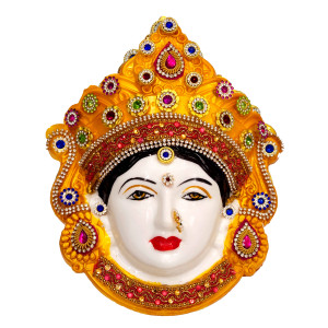 Ammavaru Face Idol Yellow Color