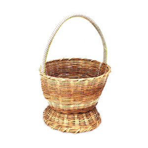 Bamboo Handcrafted Basket with Handle