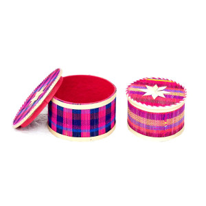 Handwoven Bamboo Storage Box Set