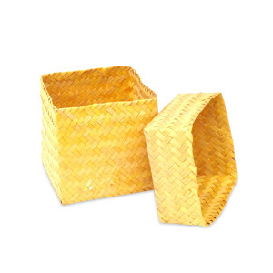 Bamboo Square Storage Box