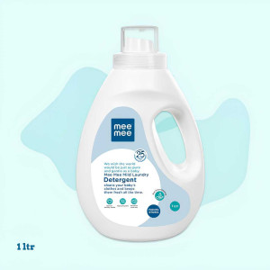 Mee Mee Mild Liquid Laundry Detergent (1L) | Baby Detergent for Baby Specific Stains