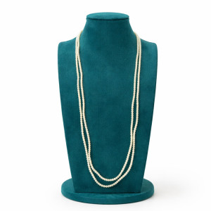 Elegant Double Layer Pearl Necklace