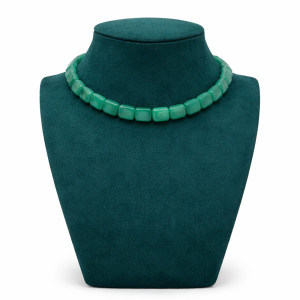 Elegant Mint Green Beads Necklace