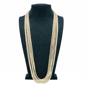 Elegant Multi Layer Pearl Necklace