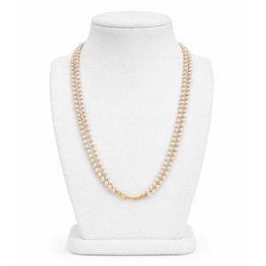 Elegant Double Layer Pearl Necklace