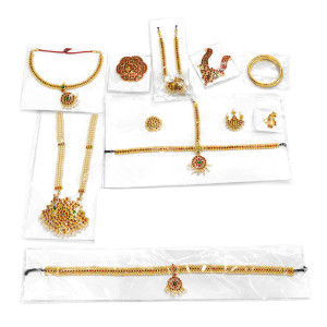 Premium Bharatanatyam Classical Jewellery Complete Set