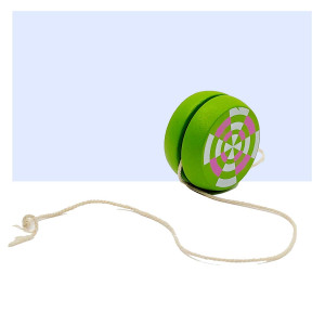 Channapatna Wooden Yo-Yo Toy – Handcrafted Spinning Game for Kids