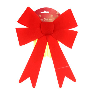 Large Classic Red Bow