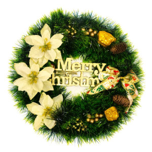 Natural Gold Rustic Wreath