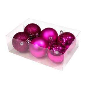Vibrant Magenta Bauble Collection