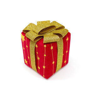 Red Gold Gift Box