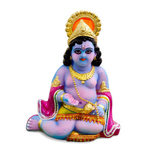 Hand Crafted Baby Krishna Idol