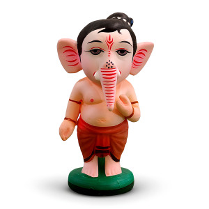 Bala Ganesha Clay Idol