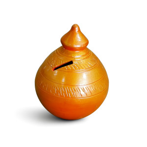 Clay Pot Money Bank for Kids