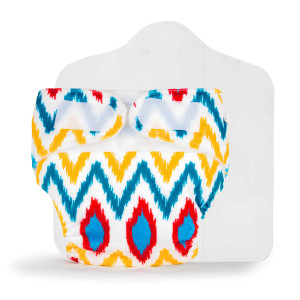 Ikat Chevron Newborn UNO Cloth Diaper