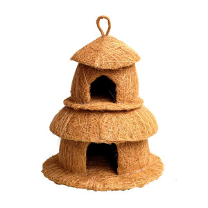 Coconut Coir Two-Storey Hut