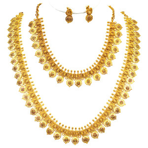 Elegant Temple Jewellery Set
