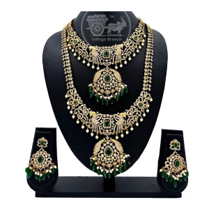 Victorian Bridal Jewellery Combo Set