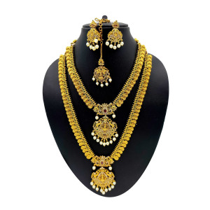 Regal Temple Jewellery Set