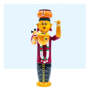 Etikoppaka Sankranti Hari Dasu Wooden Doll