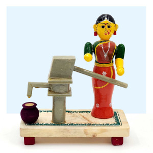 Etikoppaka Lady at Hand Pump