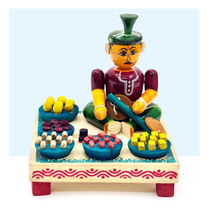 Etikoppaka Sweet Seller Doll Set