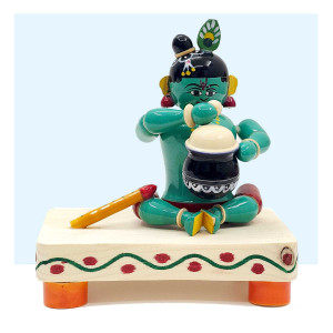 Etikoppaka Krishna with Butter Pot