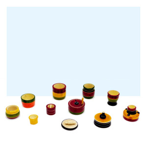 Etikoppaka Traditional Kitchen Set – Wooden Miniature Cookware