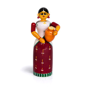 Etikoppaka Village Woman Figurine