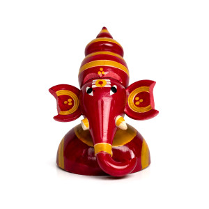 Etikoppaka Ganesha Head Figurine