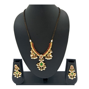 Gold Plated Traditional Mangalsutra Set