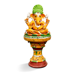 Lord Ganesha Decorative Garden Pot