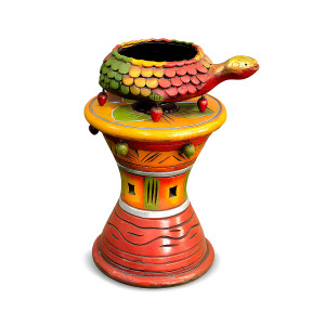 Tortoise Drum Garden Pot