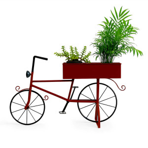 Decorative Iron Bicycle Planter