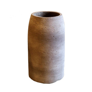 Tall Rustic Cement Planter