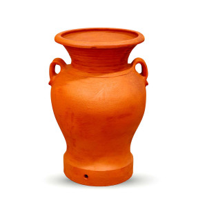 Traditional Clay Pot Planter with Handles
