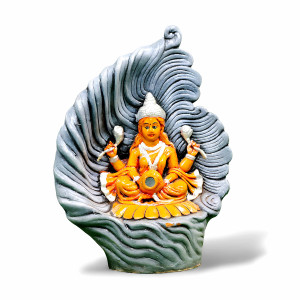 Goddess Lakshmi Garden Décor Pot Idol