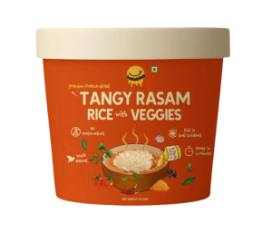 Tangy Rasam Rice with Veggies