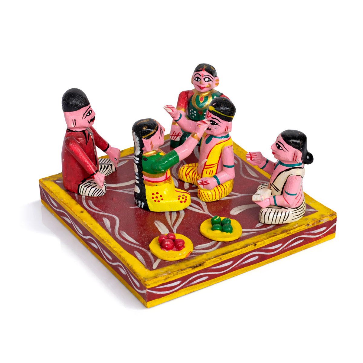 Traditional Wedding Blessing Ceremony Scene