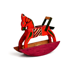 Kondapalli Wooden Rocking Horse Toy