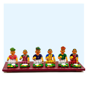 Bojanalu Set – Traditional South Indian Village Feast Scene