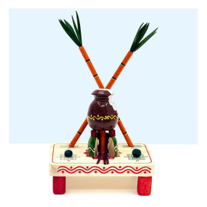 Kondapalli Sankranti Pongal Setup – Traditional Harvest Festival Toy