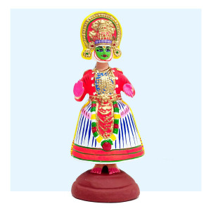 Kondapalli Kathakali Dancer Doll