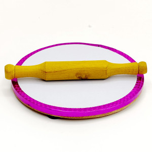 Kids Toy Wooden Roti Maker / Chapati Press