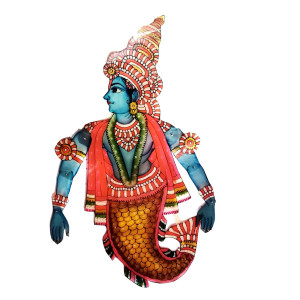 Leather Puppetry Matsya Avatar – Small