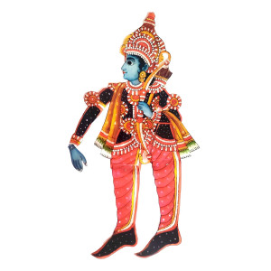 Leather Puppetry Lord Shatrughna – Small