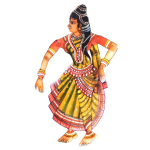 Leather Puppetry Satyabhama – Small