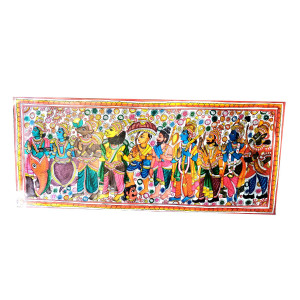 Leather Puppetry Wall Art – Dashavatara