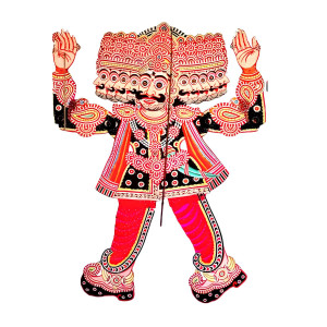 Leather Puppetry Ravana – 5 Feet