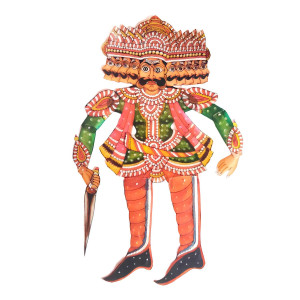 Leather Puppetry Ravana – Small
